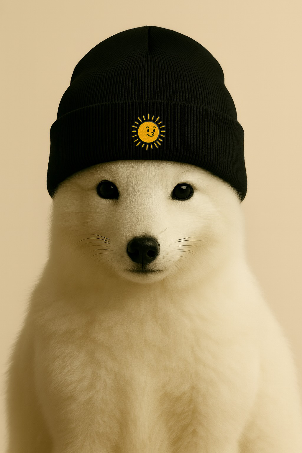 Black Day & Night Beanie